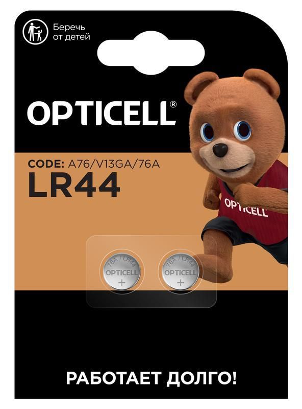 элемент питания алкалиновый "таблетка" lr44/lr1154/ag13/g13 (блист.2шт) specialty opticell 5060006 от BTSprom.by