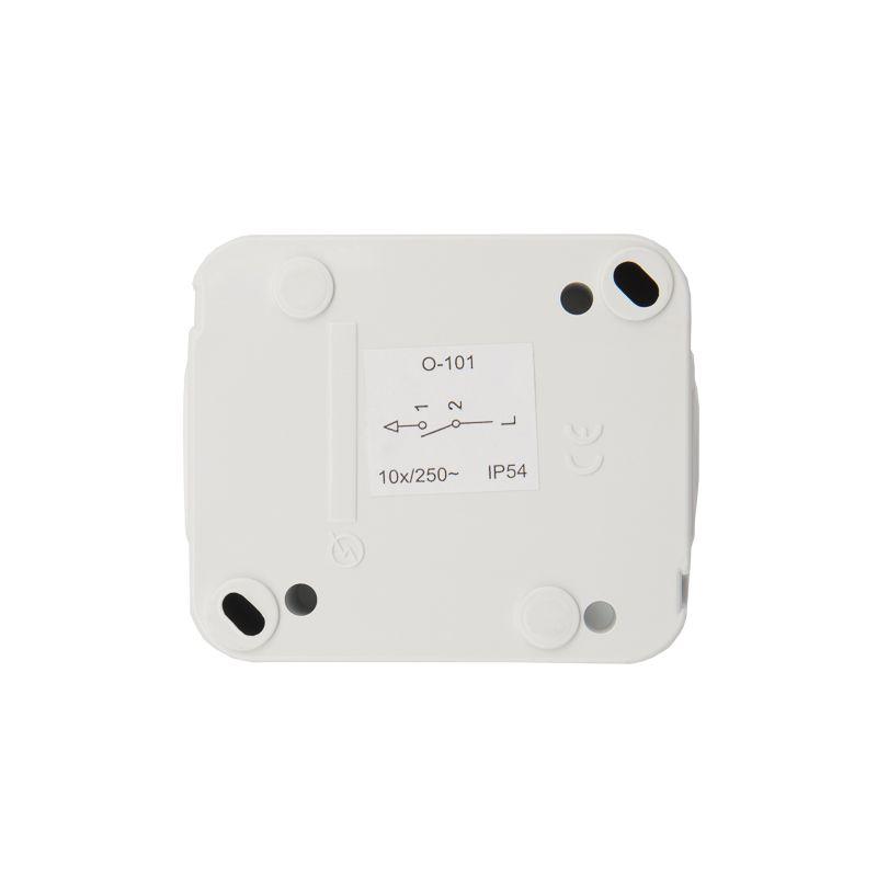  Переключатель проходной ОП Mini OG IP54 бел. Kranz KR-78-0603 фото в каталоге от BTSprom.by