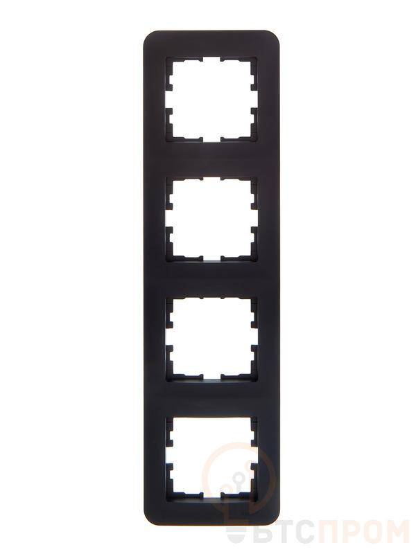 Рамка 4-м ASTI вертикал. черн. бархат LEZARD 7081-4200-154 фото в каталоге от BTSprom.by  Рамка 4-м ASTI вертикал. черн. бархат LEZARD 7081-4200-154 фото в каталоге от BTSprom.by