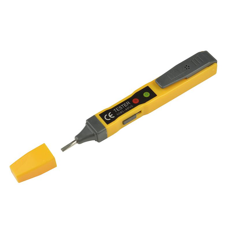 отвертка-пробник индикаторная шлицевая uvt-e25 140/1000в yellow-grey 140мм uniel ul-00008482 от BTSprom.by