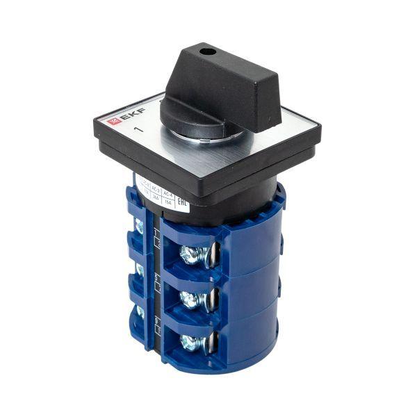  Переключатель кулачковый ПК-1-43 3П 63А "1-0-2" EKF pk-1-43-63 фото в каталоге от BTSprom.by