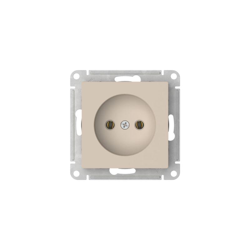  Розетка AtlasDesign 16А без заземл. без шторок быстрозажим. клем. механизм песочн. SE ATN001241S фото в каталоге от BTSprom.by