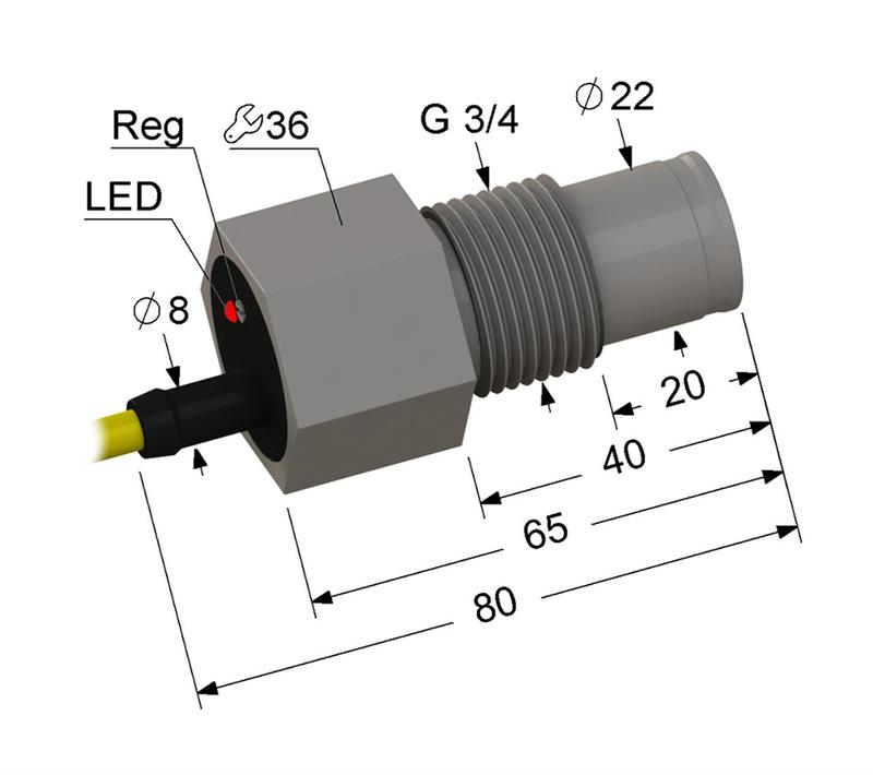 выключатель бесконтактный ps1y-34g80-3n11-z (вб1у.g3/4.80.3.1.1.z) мега-к a8010-t1667 от BTSprom.by