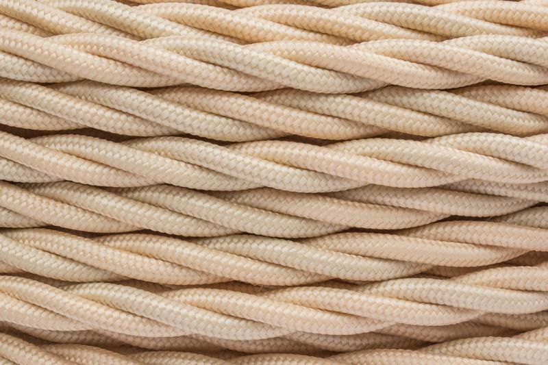 провод ретро 3х0.75 матов. зол./песочн. (уп.150м) bironi b1-432-719-150 от BTSprom.by