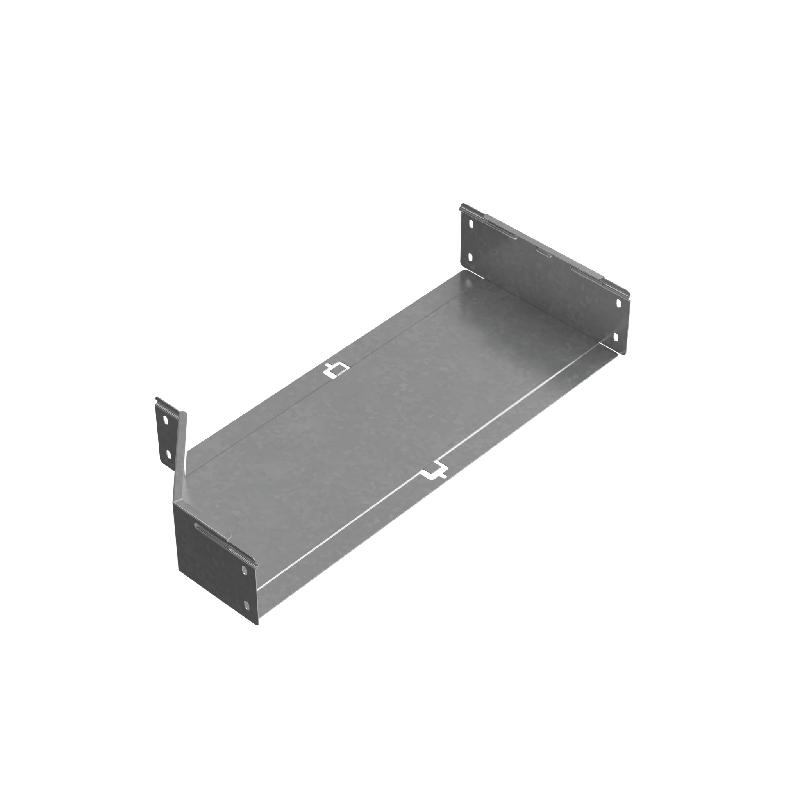 Переходник для лотка правый 100х500-600 сталь 1мм "ПЛЮС" PDplus100-500-600-R HD КМ PL1617 от BTSprom.by