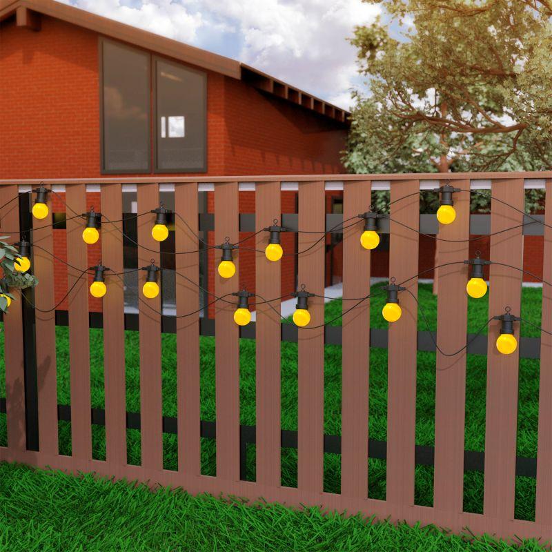  Гирлянда светодиодная Белт Лайт Holiday 10 ламп 7.7м жел. IP44 GAUSS HL065 фото в каталоге от BTSprom.by