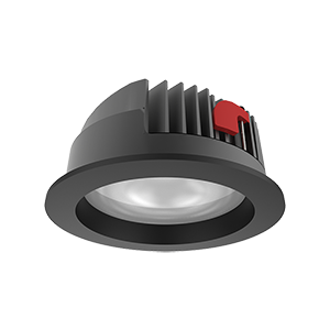 светильник светодиодный dl-pro 103х58мм 10вт 3000к ip65 круглый встраив. (монтаж. отв. 90мм) ral9005 черн. муар varton v1-r0-t0555-10000-6501030 от BTSprom.by