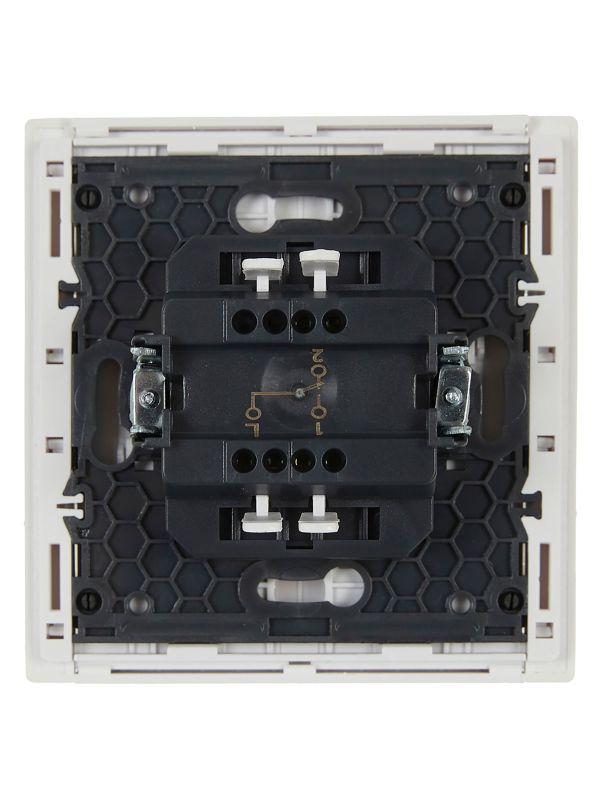  Выключатель проходной 1-кл. СП FORTE&PIANO 10А FP203 бел. IEK FP-V12-0-10-1-K01 фото в каталоге от BTSprom.by