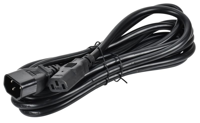 кабель электропитания pdu 3х1.5 3м с разъемами с13-c14 itk pc-c13c14-3m от BTSprom.by