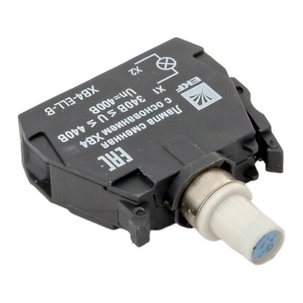  Лампа сменная с основанием XB4 син. 400В PROxima EKF XB4-ELL-B фото в каталоге от BTSprom.by