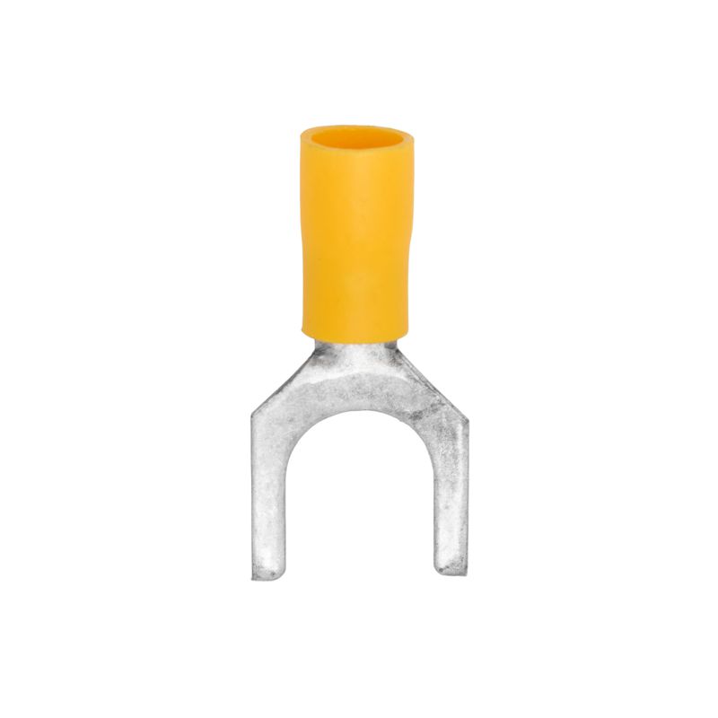  Наконечник вилочный изолированный 2.5-6кв.мм А=6.4мм желт. (уп.50шт) DKC 2C16P фото в каталоге от BTSprom.by