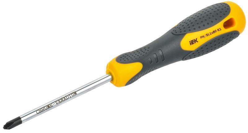 отвертка ph/sl1х80 k1 arma2l 3 iek a2l3-sc10-k1-hs-10-080 от BTSprom.by