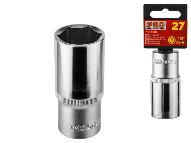 головка 1/2" 24мм 6гр. глубокая pro startul (pro-52124) pro-52124 от BTSprom.by