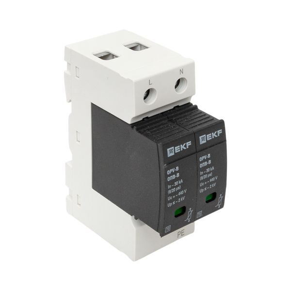  Ограничитель импульсных напряжений ОПВ-В2 PROxima EKF opv-b2 фото в каталоге от BTSprom.by