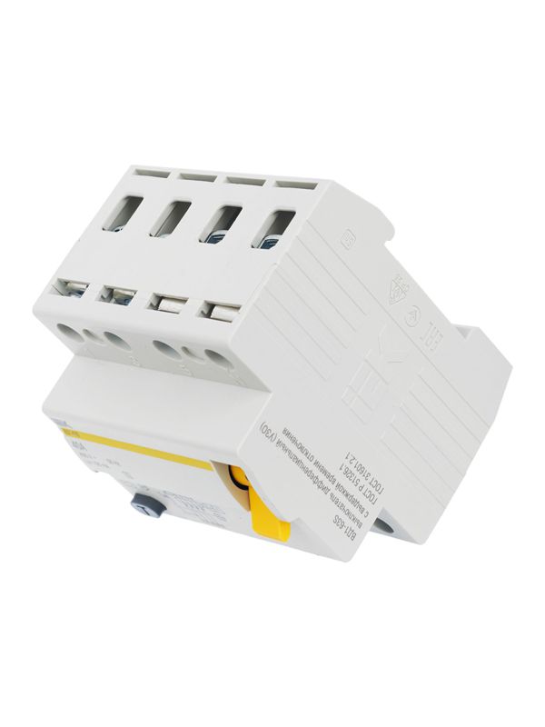  Выключатель дифференциального тока (УЗО) 4п 40А 100мА тип ACS ВД1-63S KARAT IEK MDV12-4-040-100 фото в каталоге от BTSprom.by