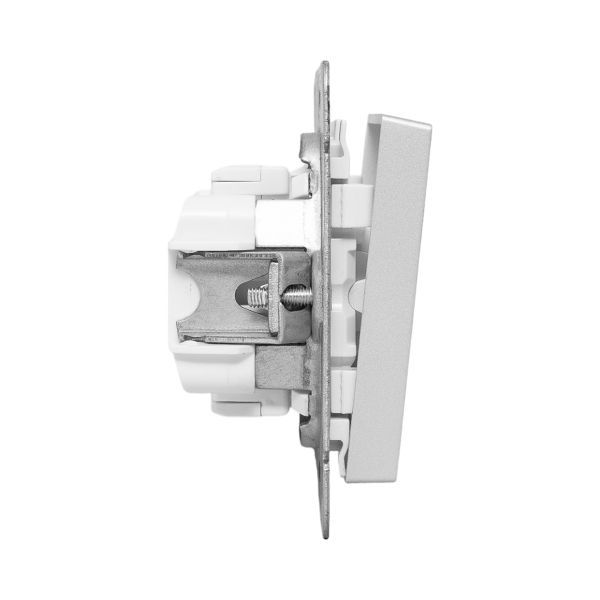  Выключатель 1-кл. СП Эпика механизм алюм. EKF UP1-SWA-10 фото в каталоге от BTSprom.by