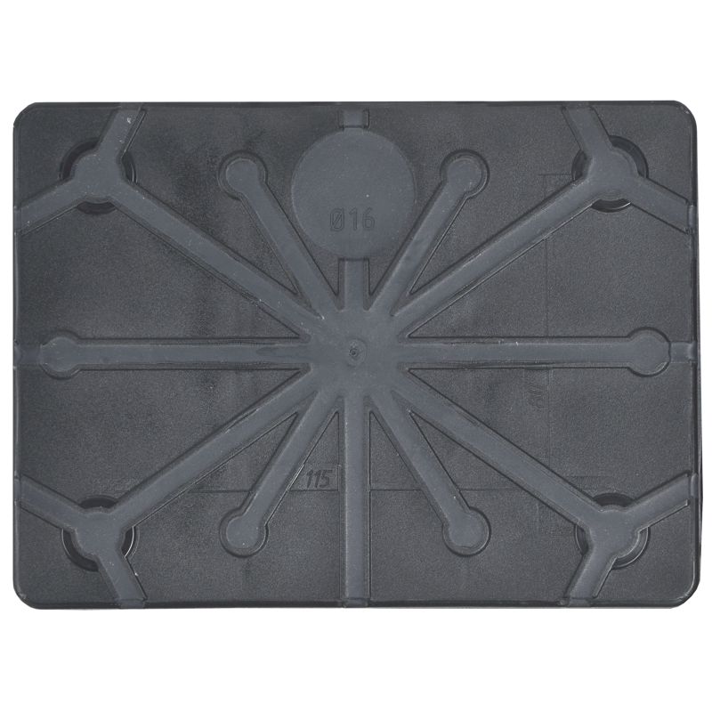  Коробка распаячная ОП КМ42441 150х110х70мм IP67 10вводов черн. IEK UKO21-150-110-070-K02-66 фото в каталоге от BTSprom.by