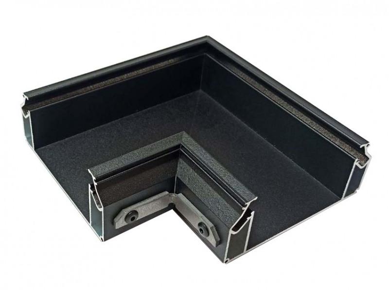 элемент угловой профиля flod для создания декоративных ниш в натяжном потолке алюм. черн. denkirs 696596 от BTSprom.by