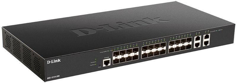 коммутатор настраиваемый dxs-1210-28s dxs-1210-28s/a1a 4х10g 24sfp+ d-link 1801333 от BTSprom.by