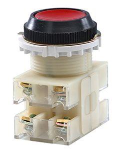  Выключатель кнопочный ВК30-10-22110-40 У2 2НО+2НЗ цилиндр 10А IP40 660В красн. Электротехник ET053777 фото в каталоге от BTSprom.by