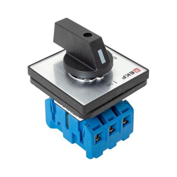  Переключатель кулачковый ПК-2-13 3П 25А "ВКЛ-ВЫКЛ" EKF pk-2-13-25 фото в каталоге от BTSprom.by