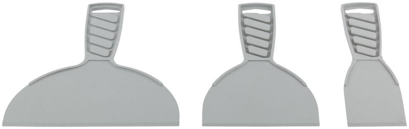  Набор шпателей 50; 100; 150мм пластик. (3 предмета) КУРС 06765 фото в каталоге от BTSprom.by