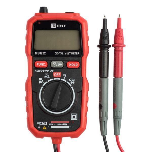  Мультиметр цифровой MS8232 Expert EKF In-180701-pm8232 фото в каталоге от BTSprom.by
