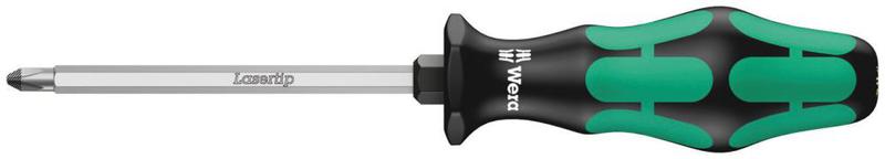 отвертка крестовая с шестигранным стержнем 350 sk ph ph 2х100мм wera we-008752 от BTSprom.by