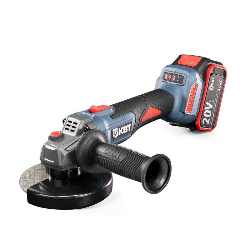  Машина шлифовальная угловая аккумуляторная бесщеточная GB-20-125 ПРОФИ КВТ 102595 фото в каталоге от BTSprom.by