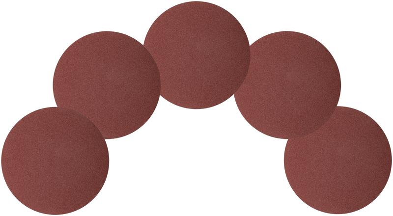  Круг шлифовальный сплошной (липучка) 125мм Р 100 алюм./оксидный (уп.5шт) КУРС 39775 фото в каталоге от BTSprom.by