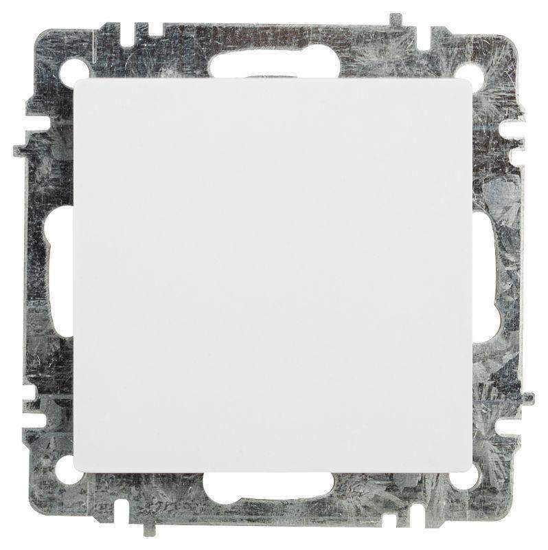 кнопка intro accent 6-109-01 10а-250в ip20 су al/cu бел. intro б0063602 от BTSprom.by