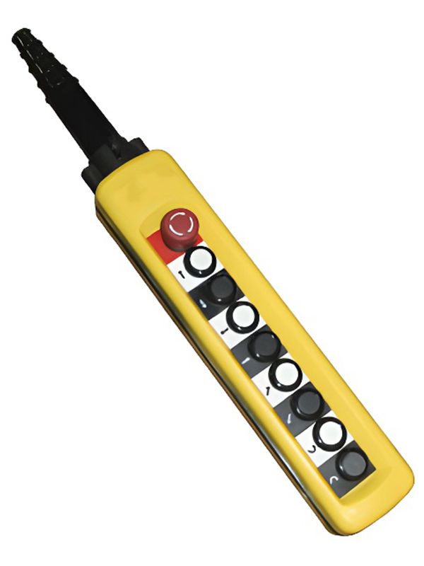 пост кнопочный пкт-80б у2 ip65 кнопка блокировка с фиксацией вверх вниз влево вправо вперед назад по часовой против часовой 8no красн. электротехник et011045 от BTSprom.by