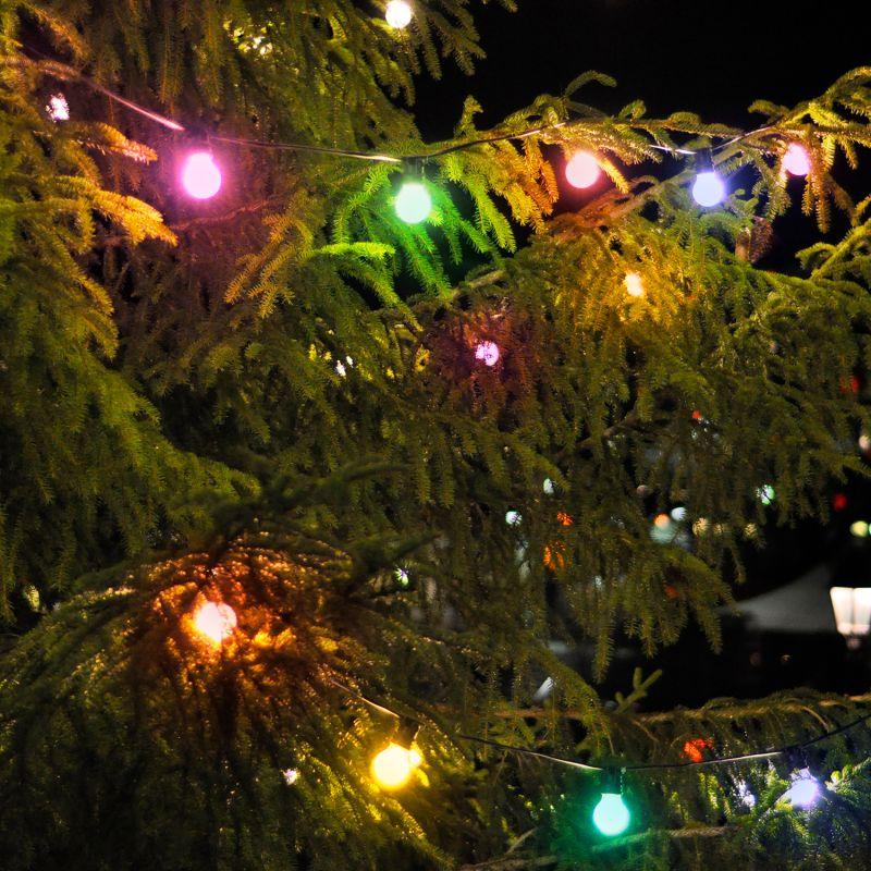  Гирлянда светодиодная садовая Solar "Шары" 30 ламп мультицвет IP44 GAUSS GS031 фото в каталоге от BTSprom.by