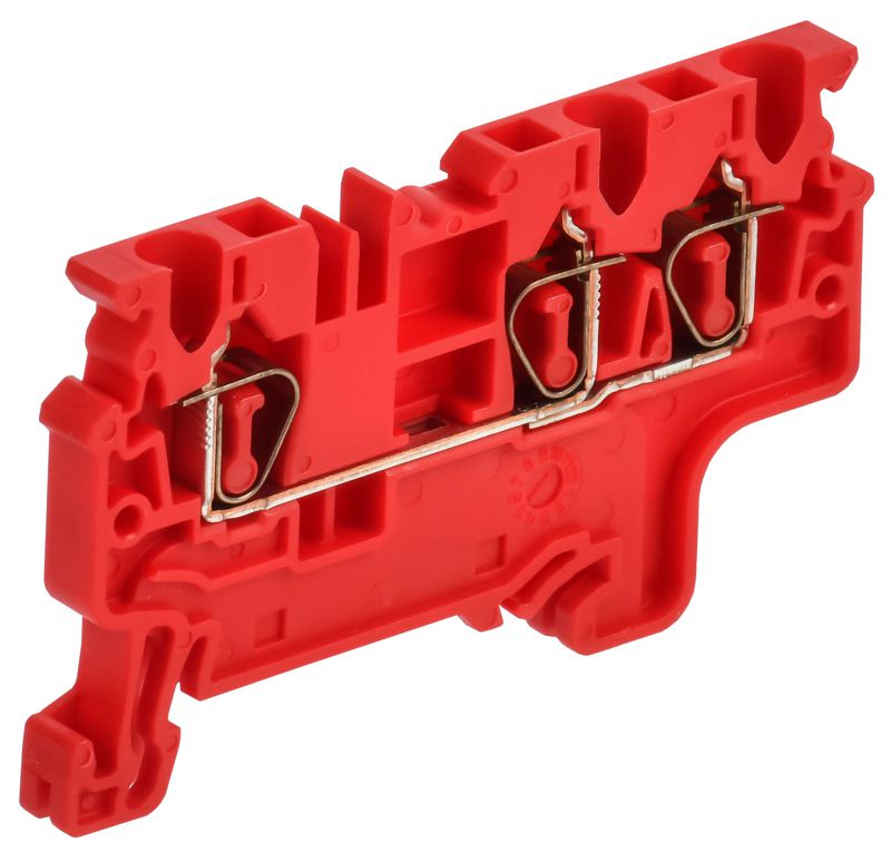 клемма пружинная cx2.5-3 3-конт. красн. armafix iek af-ct42-00-3-k04-002 от BTSprom.by