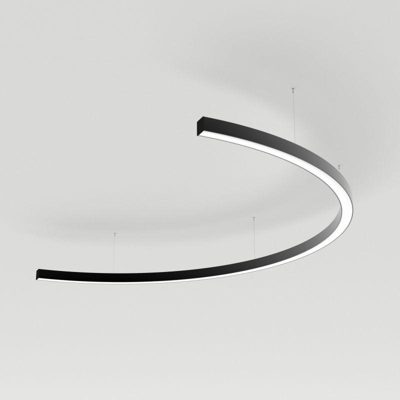 светильник sp-line-hang-arc-c3535-d1500-61w warm3000 (black 230в) металл arlight 034044(1) от BTSprom.by