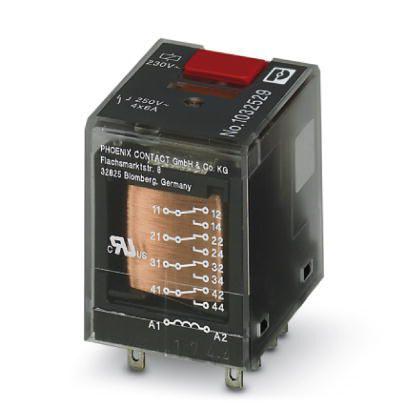 реле одиночное rel-ir-bl-230ac/4x21 phoenix contact 1032529 от BTSprom.by