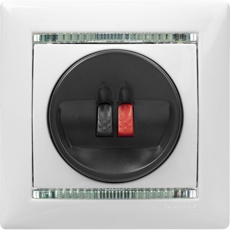  Розетка телевизионная одиночная TV СП Valena для динамиков механизм бел. Leg 774223 фото в каталоге от BTSprom.by