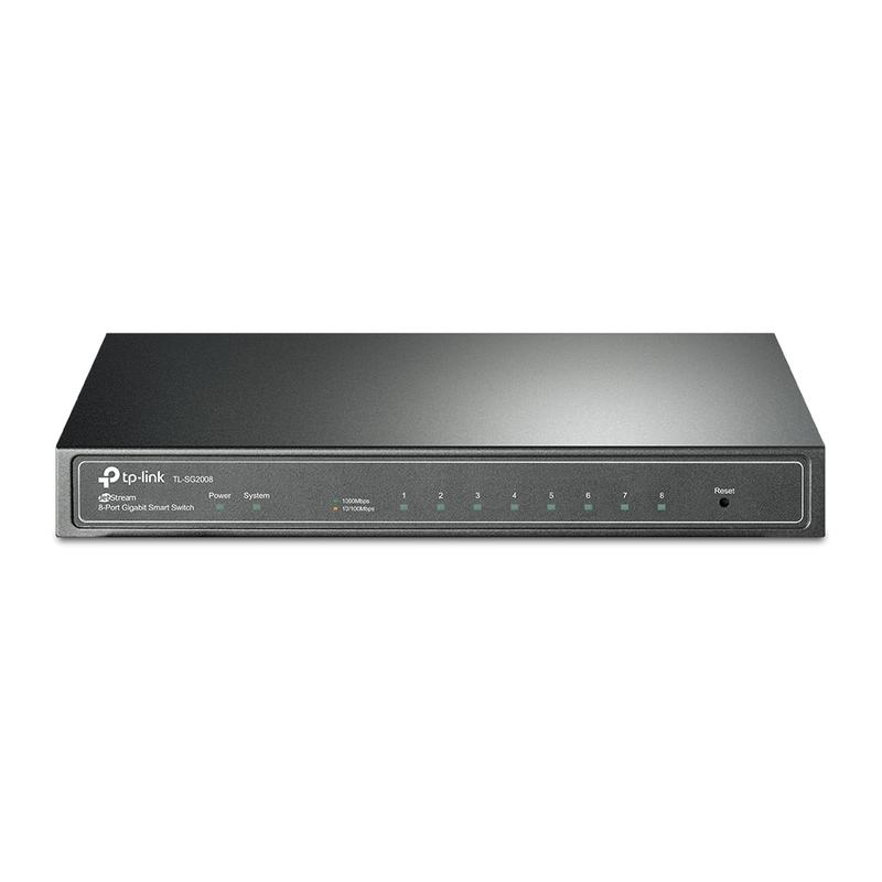 коммутатор tl-sg2008 гигабитный 8-портовый smart tp-link 1344267 от BTSprom.by