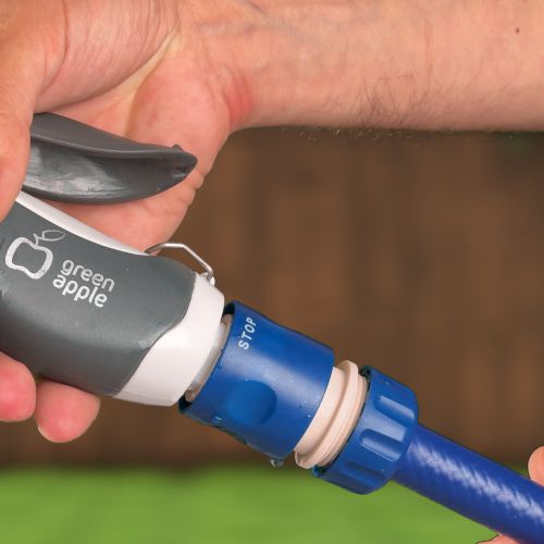  Пистолет-распылитель регулир. латун. форсунка 3 реж. пластик. (20/80) Green Apple Б0003096 фото в каталоге от BTSprom.by