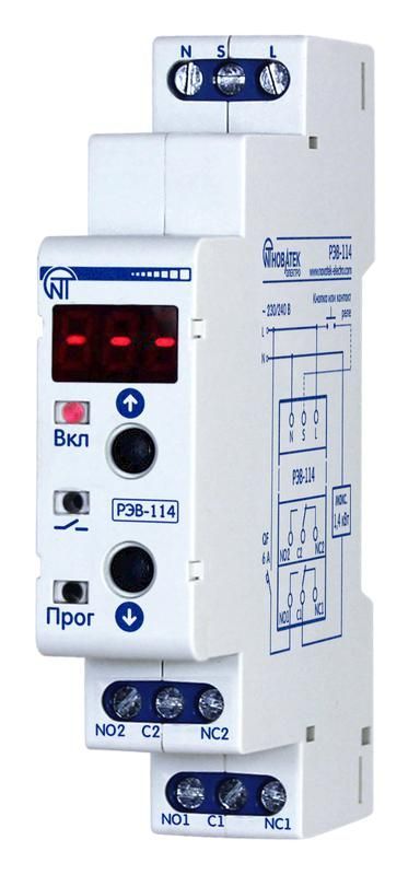 реле времени рэв-114 новатек-электро 3425601114 от BTSprom.by