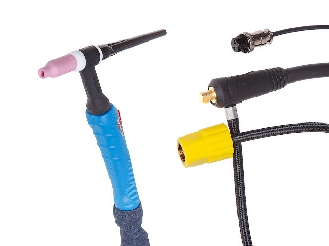 горелка сварочная tig wgt-26 (4м, 250а, разъем 10-25) solaris wgt-26425 от BTSprom.by