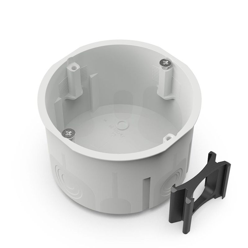 коробка установочная 68х47 двухкомпонентн. для сплошных стен с переходником промрукав 60-0710сп от BTSprom.by