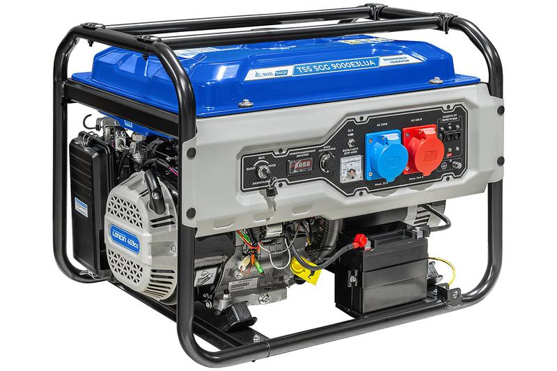  Генератор/электростанция/бензогенератор TSS SGG 9000E3LUA ГК ТСС 190096 фото в каталоге от BTSprom.by