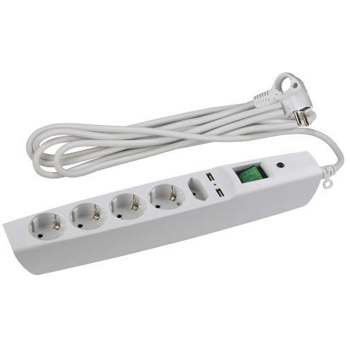удлинитель с сетевым фильтром 5х2м с заземл. 10а ip20 u-5es-2m-w 2хusb пвс 3х0.75 с выкл. защ. шторки бел. эра c0043327 от BTSprom.by удлинитель с сетевым фильтром 5х2м с заземл. 10а ip20 u-5es-2m-w 2хusb пвс 3х0.75 с выкл. защ. шторки бел. эра c0043327 от BTSprom.by
