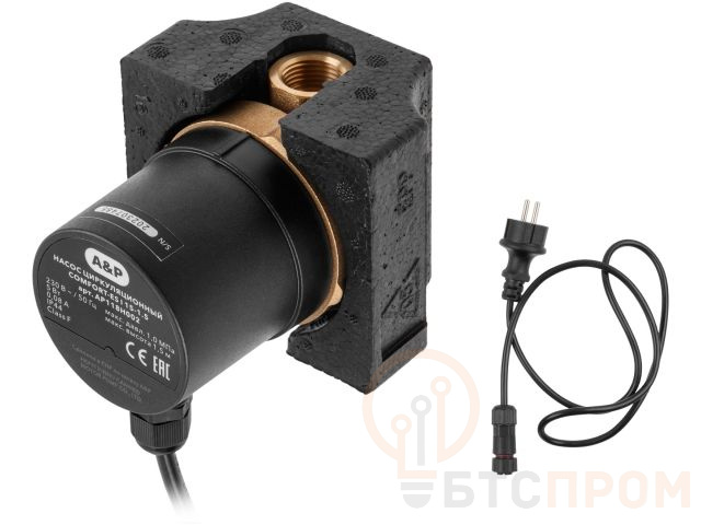 Насос циркуляционный COMFORT-ES I 15-1.5, A&P (5 Вт, 840 л/ч, 1,5 м, для ГВС энергосберегающий) AP118H002 фото в каталоге от BTSprom.by  Насос циркуляционный COMFORT-ES I 15-1.5, A&P (5 Вт, 840 л/ч, 1,5 м, для ГВС энергосберегающий) AP118H002 фото в каталоге от BTSprom.by