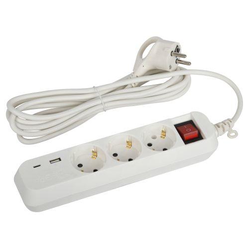 удлинитель 3х3м с заземл. 10а +1xusba+1xusbc с выкл. ub-3es-3m-usb эра б0052898 от BTSprom.by удлинитель 3х3м с заземл. 10а +1xusba+1xusbc с выкл. ub-3es-3m-usb эра б0052898 от BTSprom.by