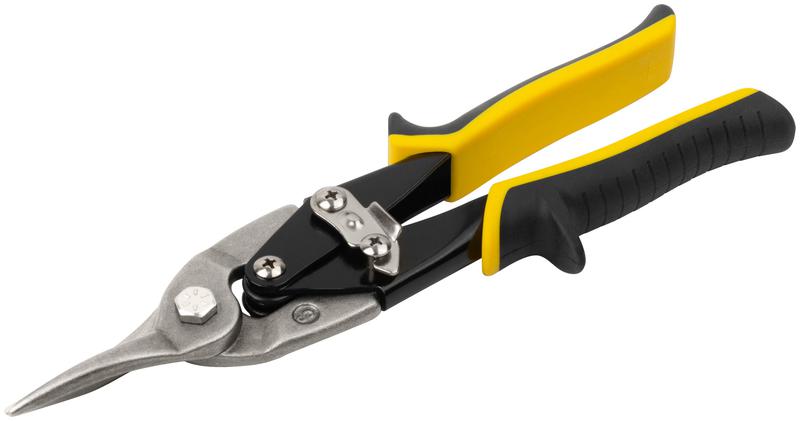  Ножницы по металлу усилен. CrV Профи прорезин. ручки прямые 260мм FIT 41573 фото в каталоге от BTSprom.by