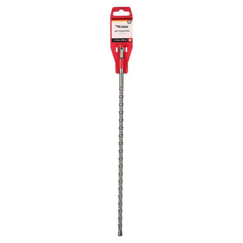  Бур по бетону 10х400х340мм SDS PLUS Kranz KR-91-0851 фото в каталоге от BTSprom.by