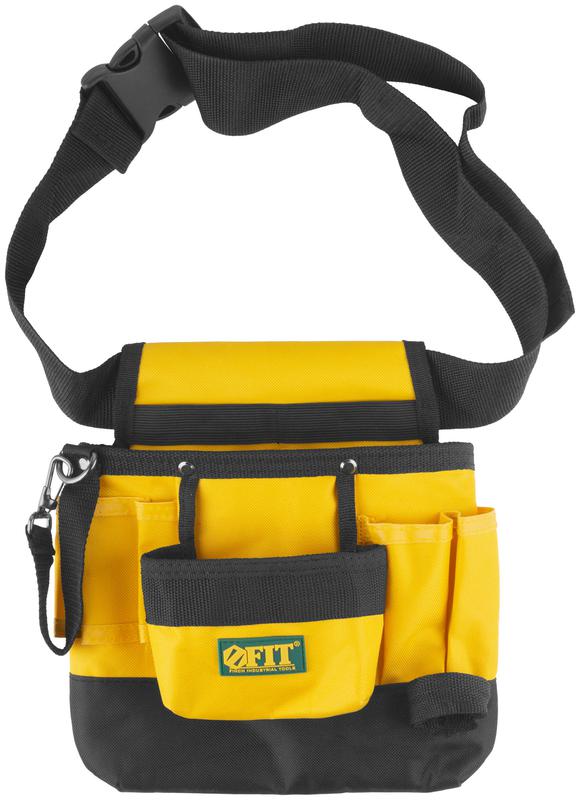 пояс для инструмента одинарный полиэстер 9 отделений 1 петля для инструмента fit 12517 от BTSprom.by