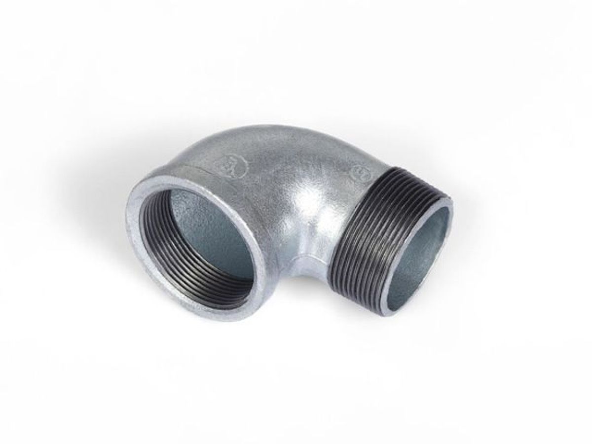 колено 1" вн.-нар. чугун оцинк., av engineering avec410000001 от BTSprom.by